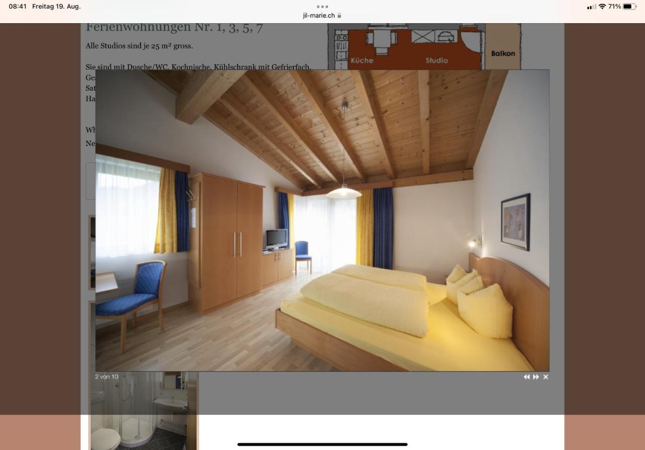 Jil-Marie Samnaun Studiowohnung Nummer 3 Экстерьер фото